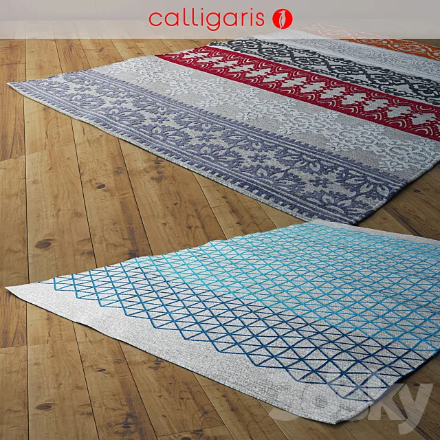 Calligaris rug NADIRA _ APOTEMA rug 3D Model Calligaris rug NADIRA _ APOTEMA rug 3D Model