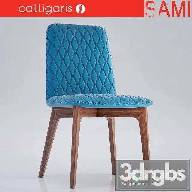 Calligaris Sami Chair 3D Model Download