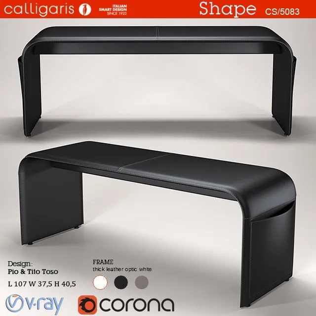 Calligaris SHAPE 3D Model Calligaris SHAPE 3D Model