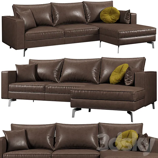 Calligaris Square sofa 3D Model Calligaris Square sofa 3D Model