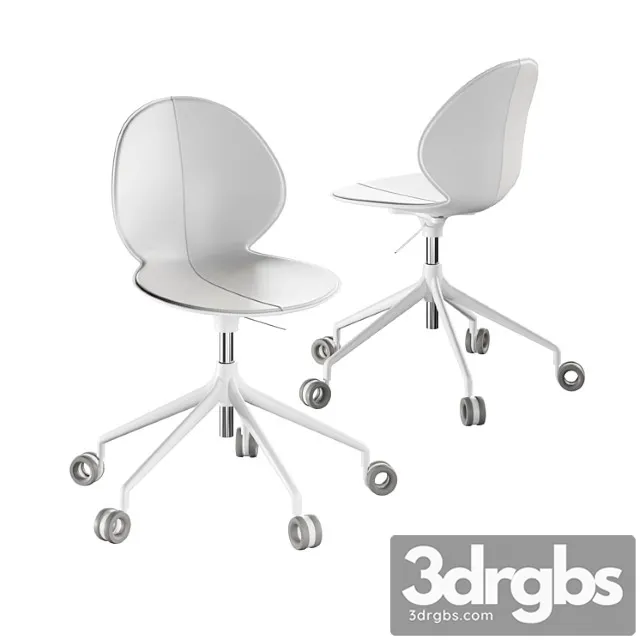Calligaris swivel basil 2 3D Model Download