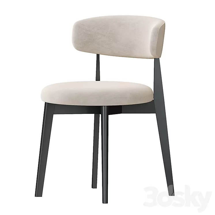 Calligaris talks chair 3D Model Free Download