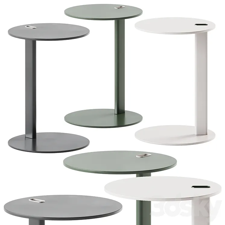 Calligaris Tender Side Table \/ Side Table 3D Model Free Download