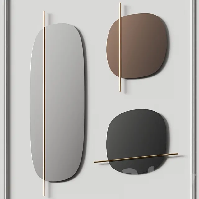 Calligaris Vanity Wall Mirrors 3DModel