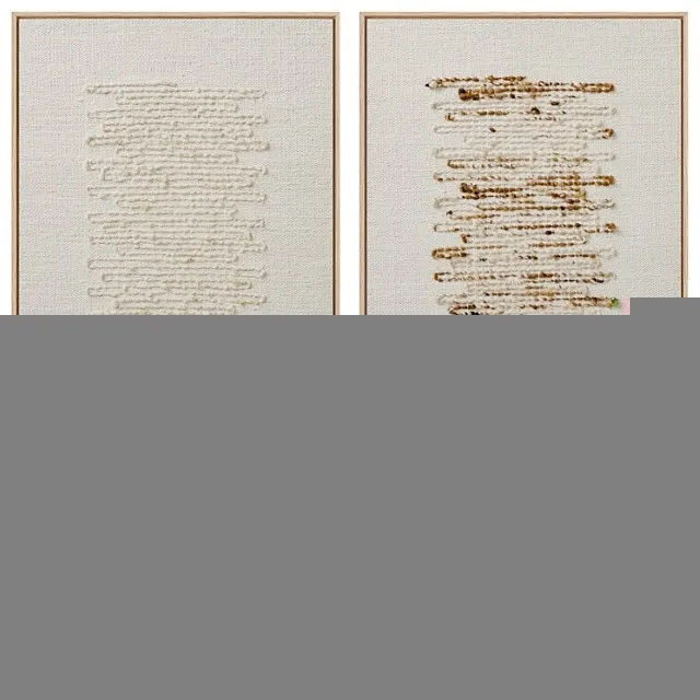 Calm Linen Textural Neutral Wall Art C 828 3D Model Download Calm Linen Textural Neutral Wall Art C 828 3D Model Download