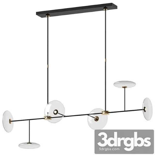 Calvino large linear chandelier – circa lighting Calvino large linear chandelier – circa lighting