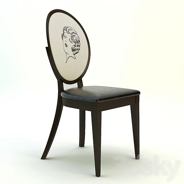 Calypso chair 3D Model Calypso chair 3D Model