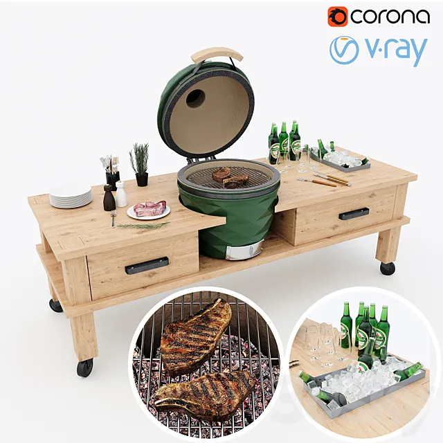 Camado_grill 2 _ Camado Grill 2 3D Model Camado_grill 2 _ Camado Grill 2 3D Model