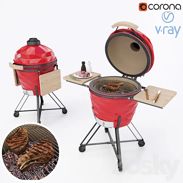 Camado_grill _ Camado Grill 3D Model Camado_grill _ Camado Grill 3D Model