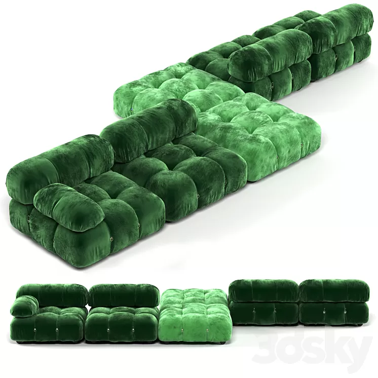 Camaleonda sofa 3D Model Camaleonda sofa 3D Model