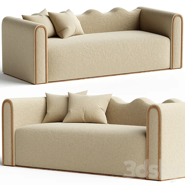 Camarat sofa L 3D Model Free Download