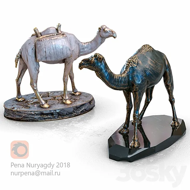 Camel Camel 3D Model