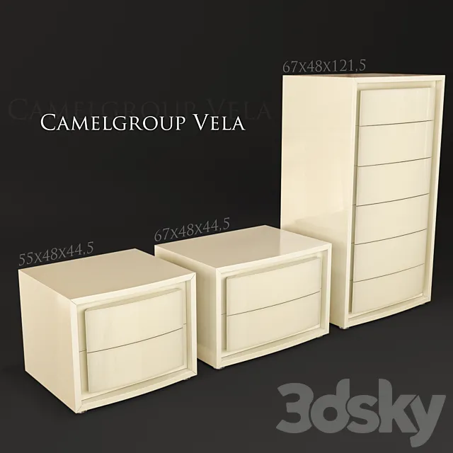 Camelgroup Komod tumba 3DModel