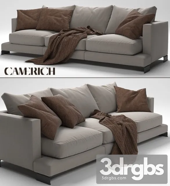 Camerich Eichholtz Tuscany Sofa 3D Model Download Camerich Eichholtz Tuscany Sofa 3D Model Download