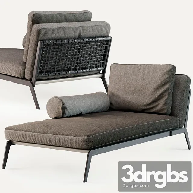 Camerich la arc lounge chair 2 3D Model Download