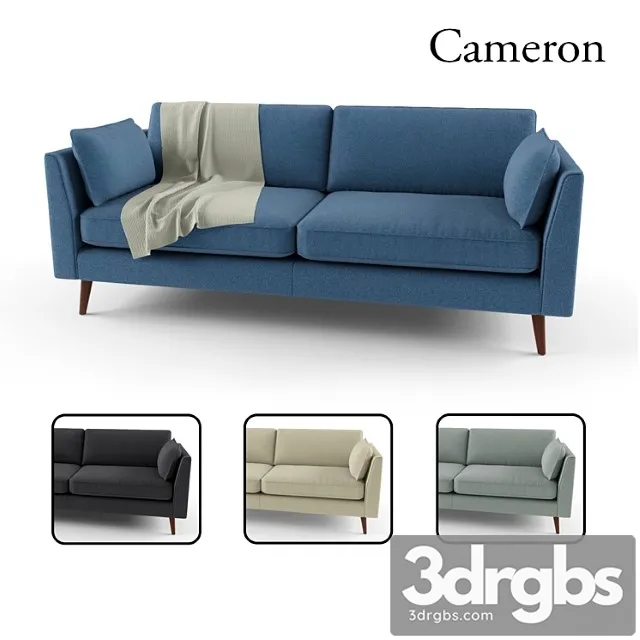 Cameron Sofa 2 3D Model Download Cameron Sofa 2 3D Model Download