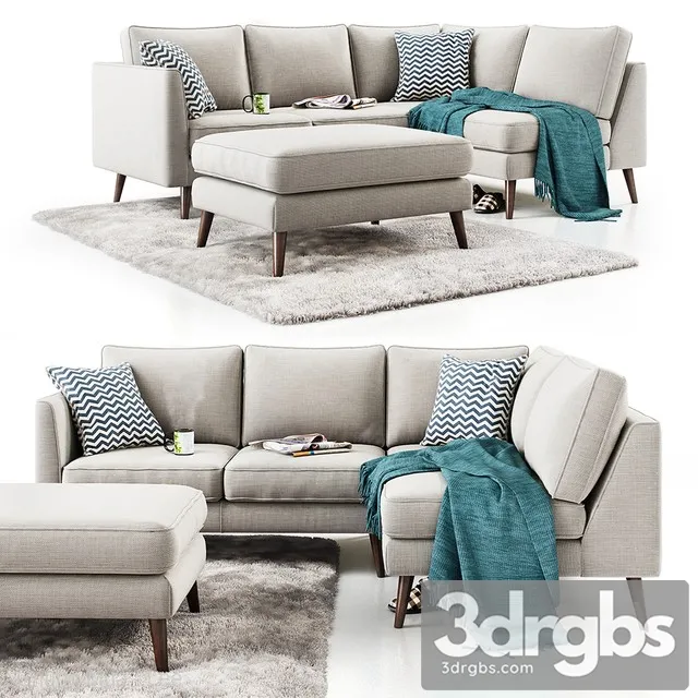 Cameron Sofa 3D Model Download Cameron Sofa 3D Model Download