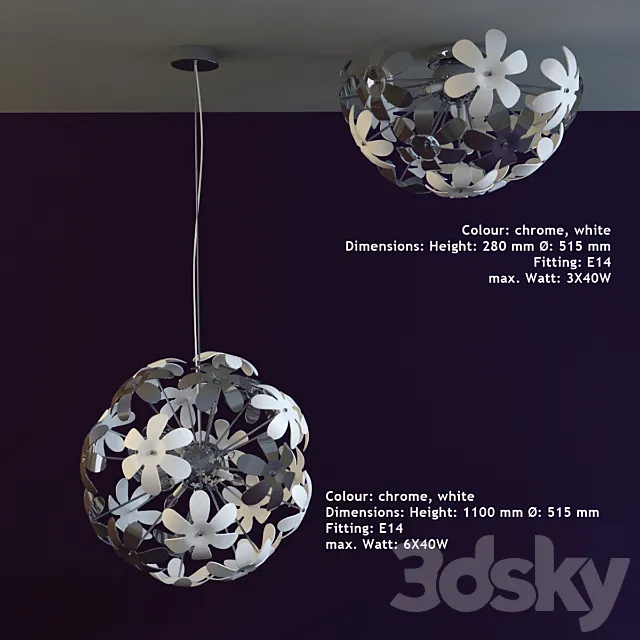 Camile Chandelier 3D Model Camile Chandelier 3D Model