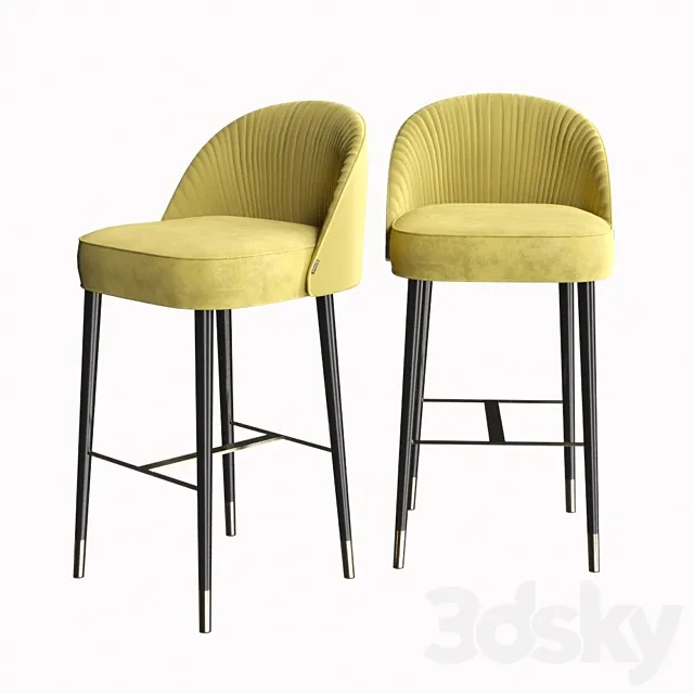 Camille bar chair 3DModel