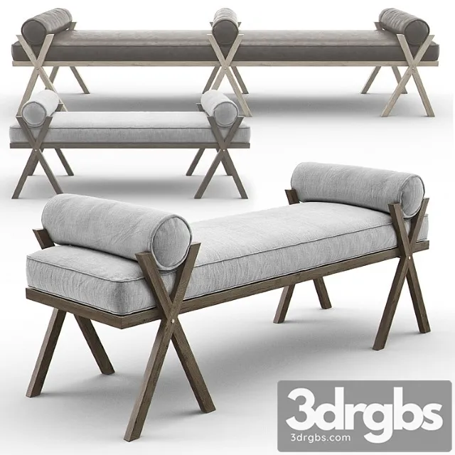 Camp Bench Keystone Designer 3D Model Download