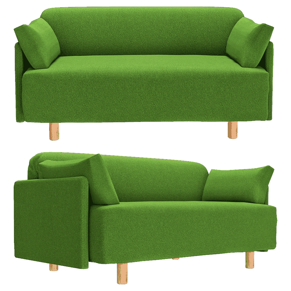 Campeggi – Sofa Woody 3D Model