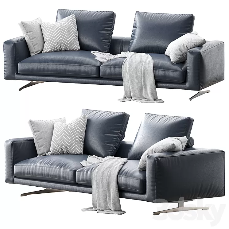 Campiello sofa by Flexform 3D Model