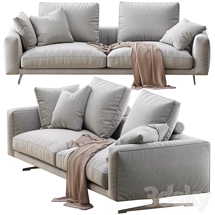 Campiello sofa by Flexform 3D Model