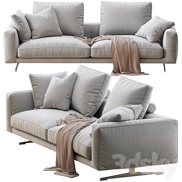 Campiello sofa by Flexform 3DModel
