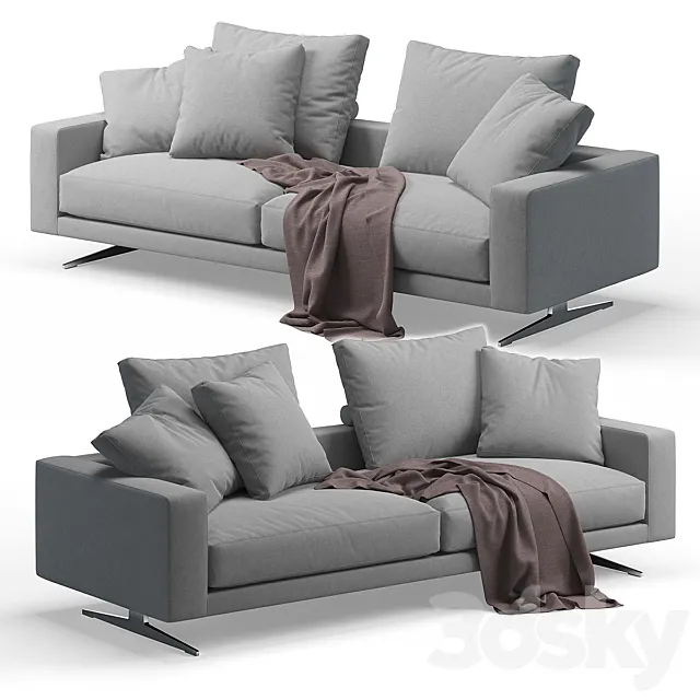 Campiello Sofa Flexform 3D Model Campiello Sofa Flexform 3D Model