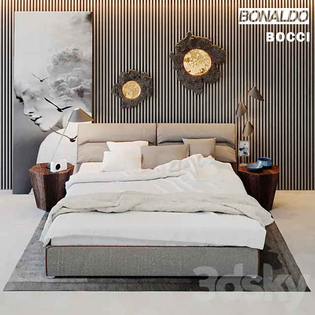 Campo BONALDO Bed 3DModel