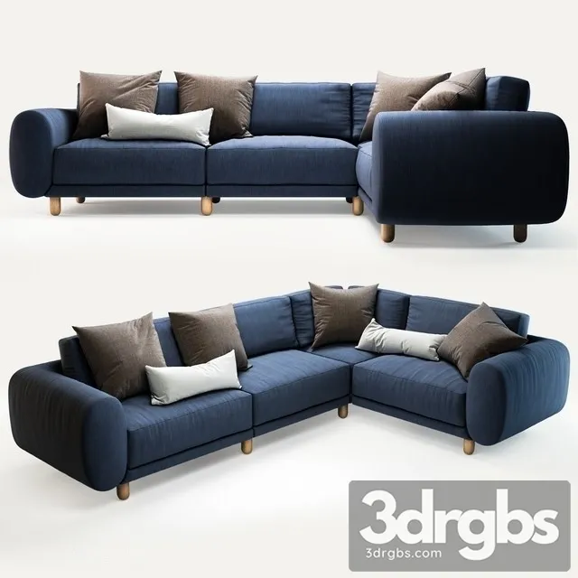 Campo Sofa 3D Model Download Campo Sofa 3D Model Download