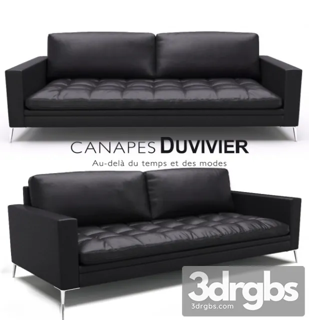 Canapes Duvivier Adonis Sofa 3D Model Download Canapes Duvivier Adonis Sofa 3D Model Download