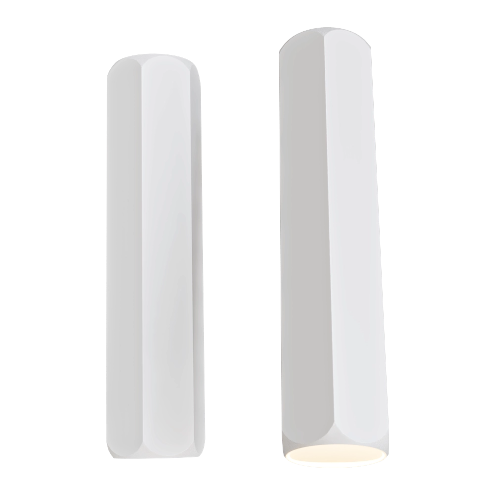 Candellux Lighting – Ceiling lamp Tuba Candellux white hexagonal 2282800 3D Model