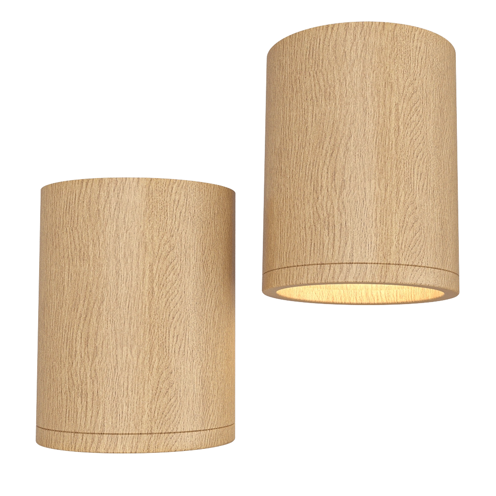 Candellux Lighting – Ceiling lamp Tuba Wooden 3D Model