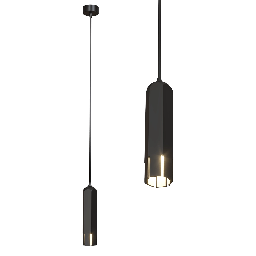 Candellux Lighting – Pendant lamp Black TUBA 31-77691 TUB 3D Model