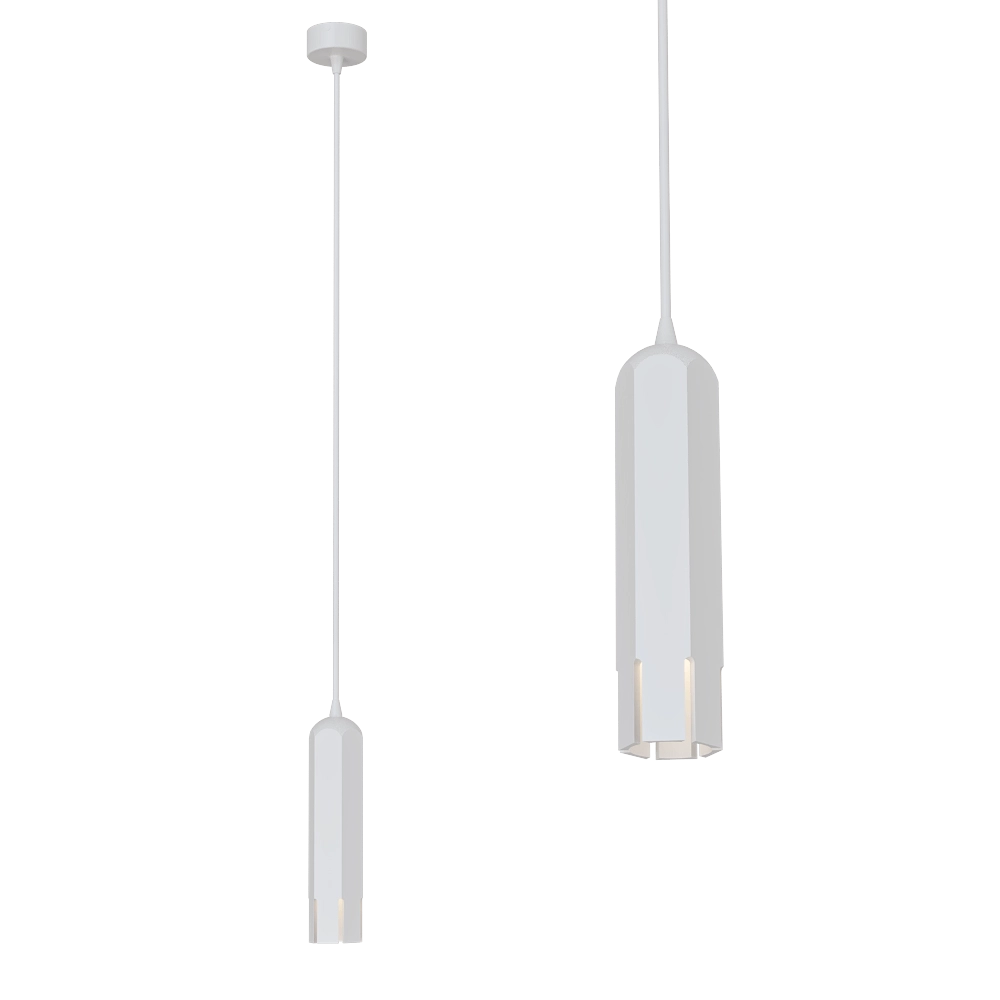 Candellux Lighting – Pendant lamp White Tuba 31-77684 3D Model
