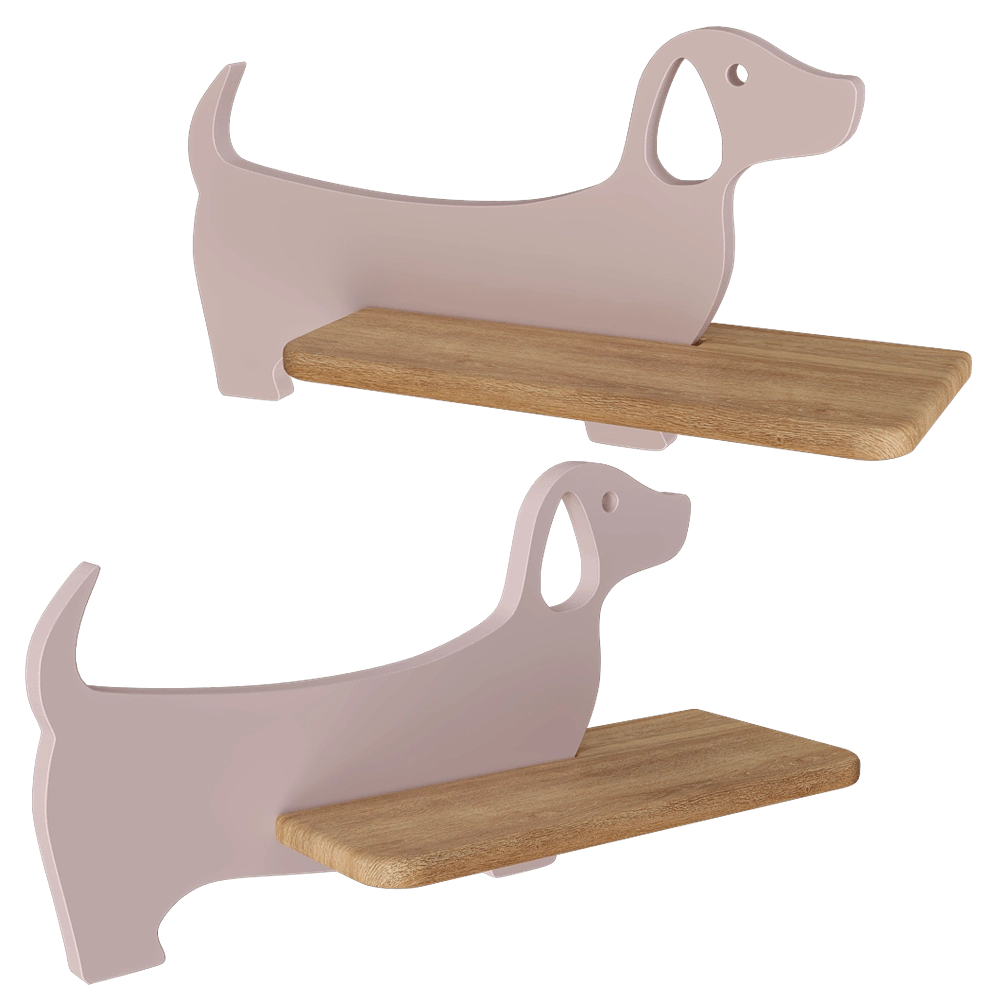 Candellux Lighting – Wall lamp Pink Dog Dog 21-00989 3D Model Candellux Lighting – Wall lamp Pink Dog Dog 21-00989 3D Model