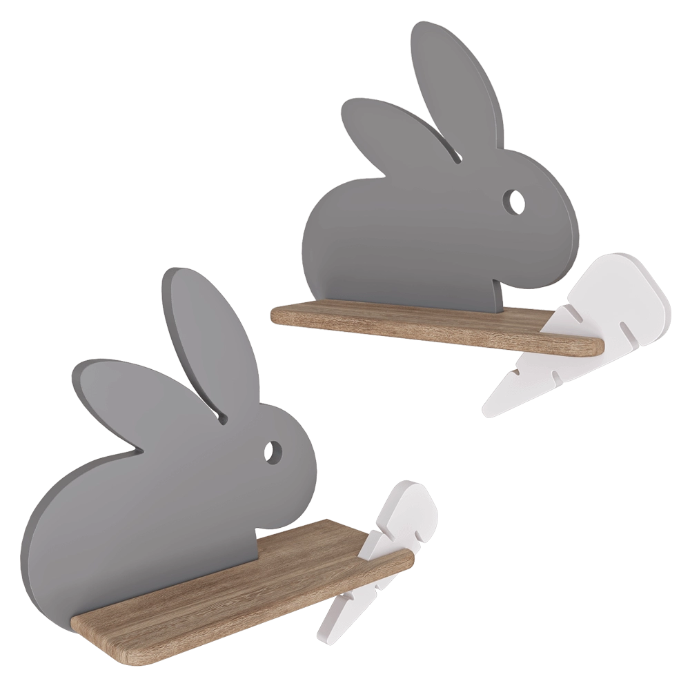 Candellux Lighting – Wall lamp shelf IQ Kid’s Rabbit 3D Model Candellux Lighting – Wall lamp shelf IQ Kid’s Rabbit 3D Model