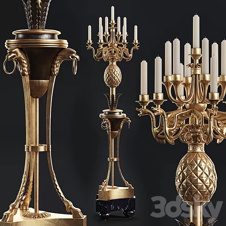 candlestick 3D Model