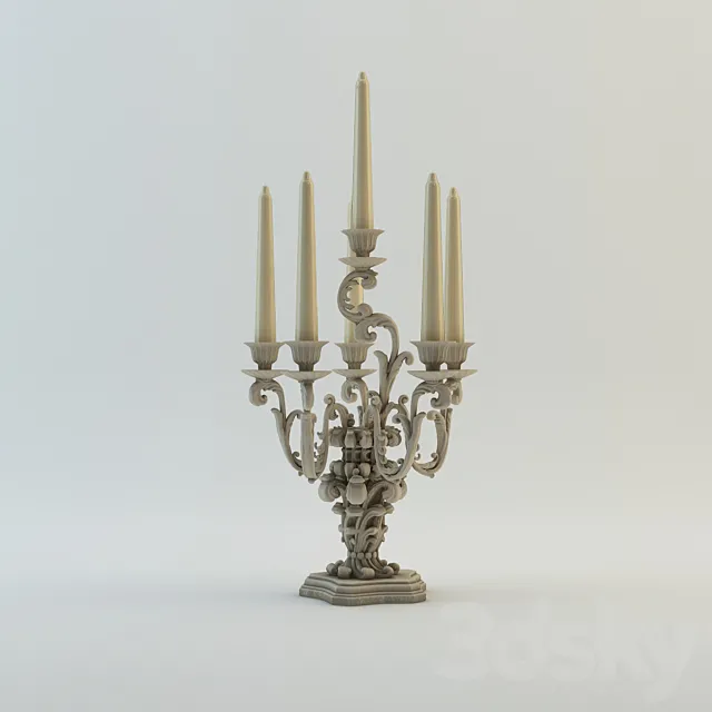 candlestick 3DModel candlestick 3DModel