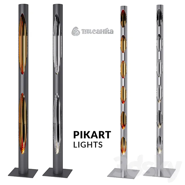 Candlesticks Candelight art. 5726 3DModel Candlesticks Candelight art. 5726 3DModel