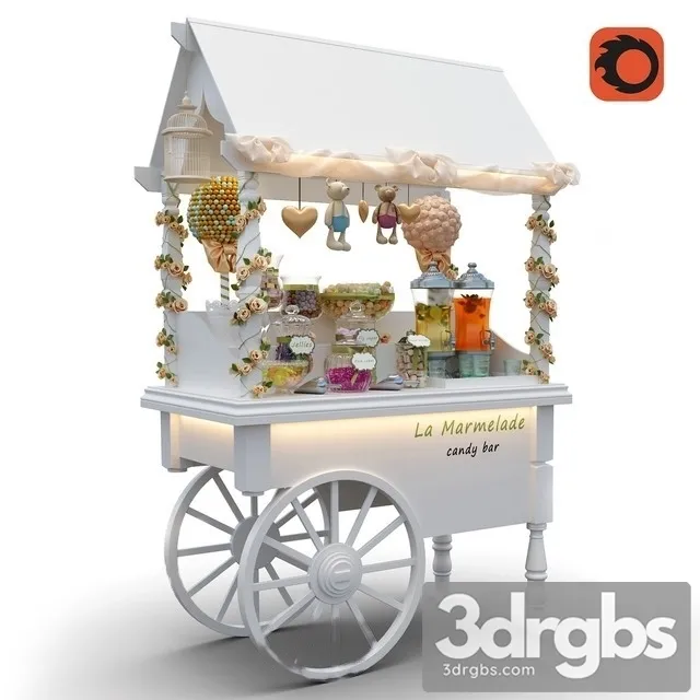 Candy Bar 3D Model Download