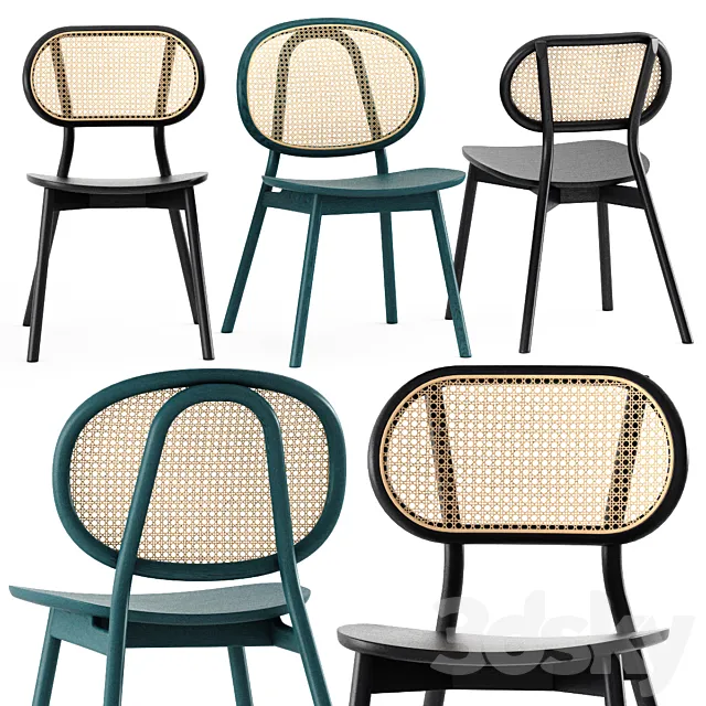 CANE CHAIR – 03 CANE CHAIR –04 3D Model