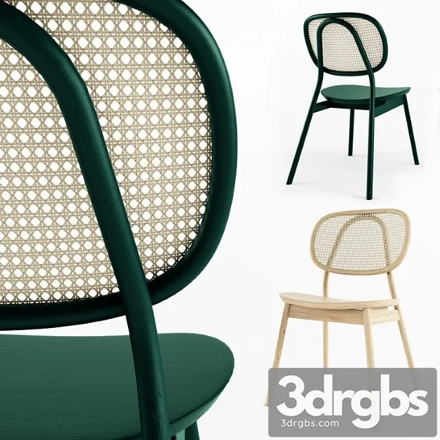 Cane chair 2 3D Model Download