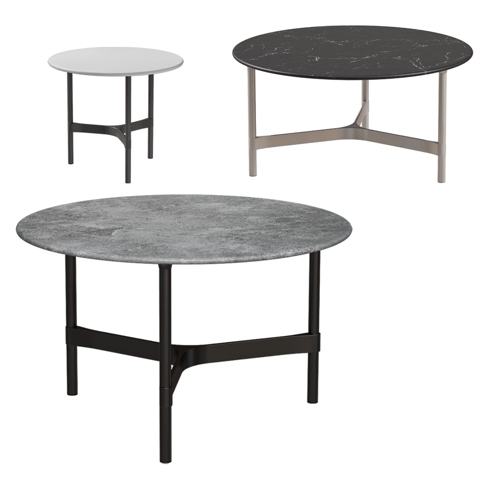 Cane-line  – Сoffee table Twist 3D Model