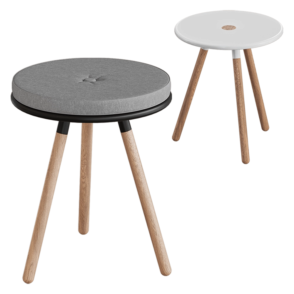 Cane-line  – Table/stool Area 3D Model