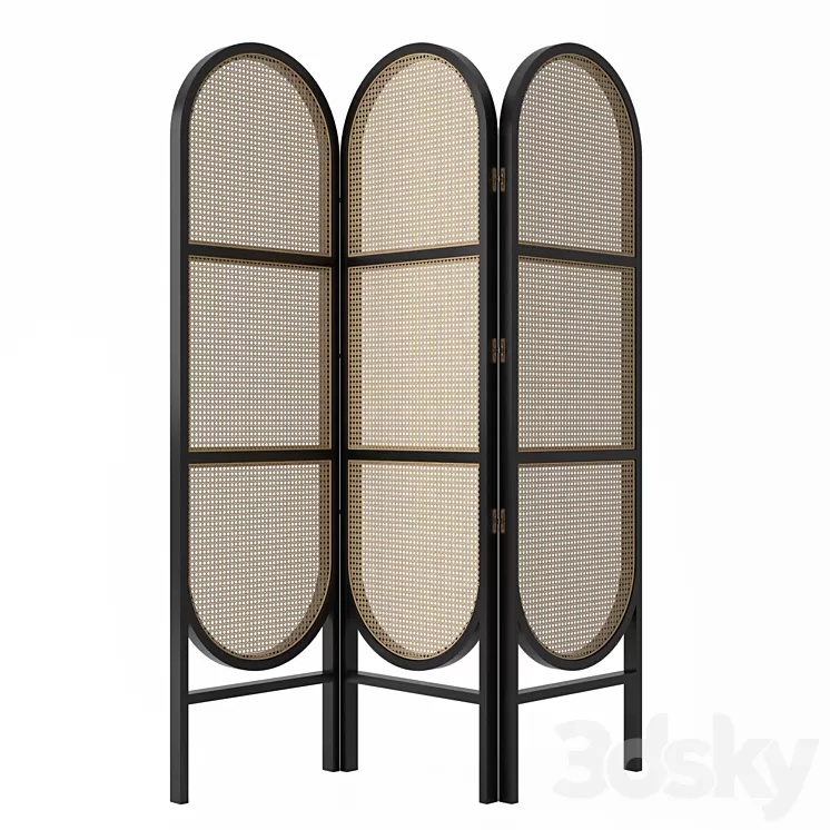 Cane Partition-01 3D Model Free Download