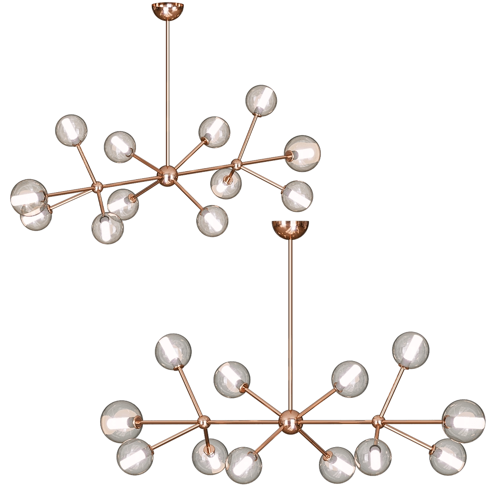 Cangini & Tucci – Ceiling lamp Mirea 7 3D Model Cangini & Tucci – Ceiling lamp Mirea 7 3D Model
