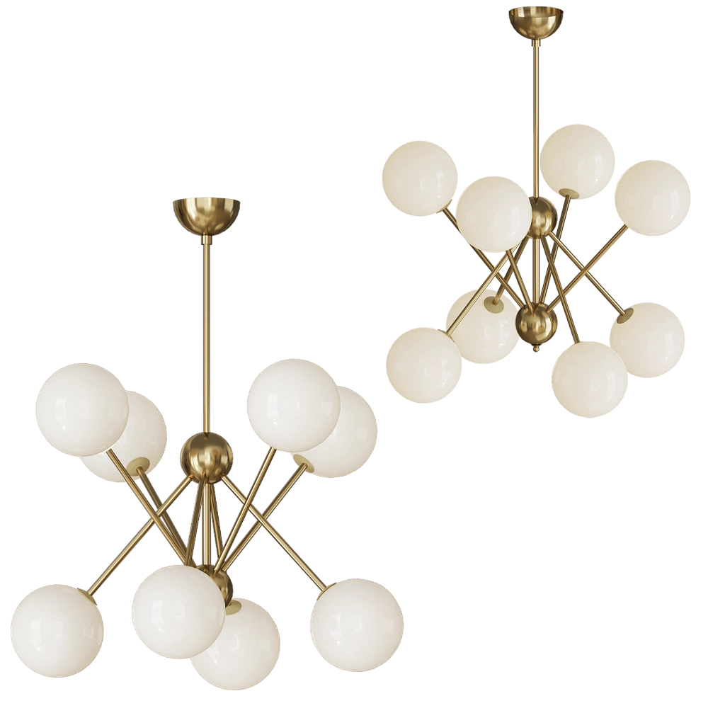 Cangini & Tucci – Ceiling lamp Scarlett 4 3D Model
