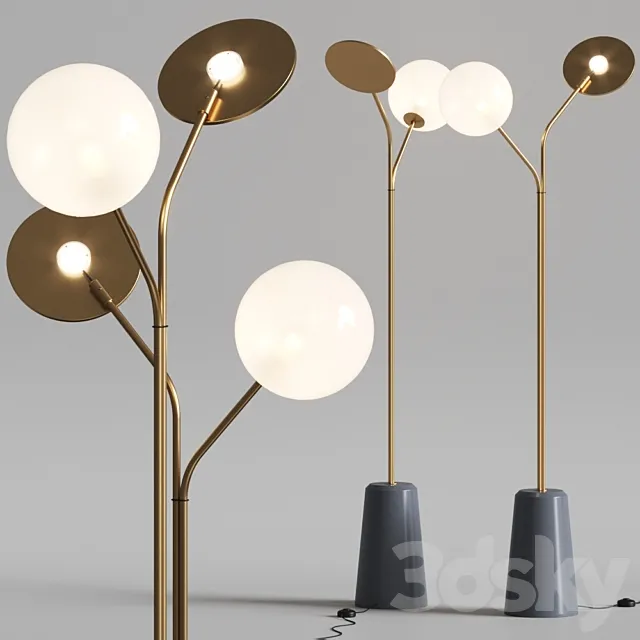 Cangini & Tucci Inti Floor Lamp 3DModel